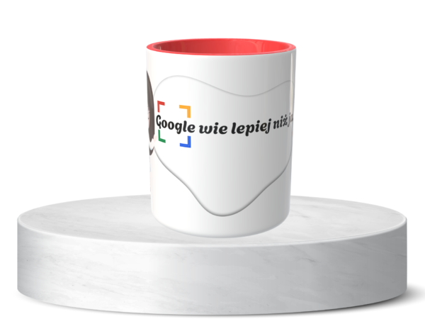Śmieszny Kubek Niesklasyfikowane - Google wie lepiej niż ja 2